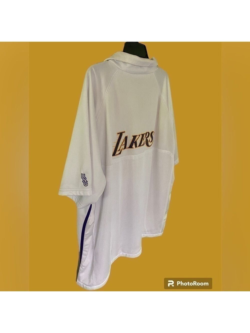 Lakers- 2X NBA vintage 90’s lined button up jersey/polo. Excellent preowned! - Picture 9 of 13